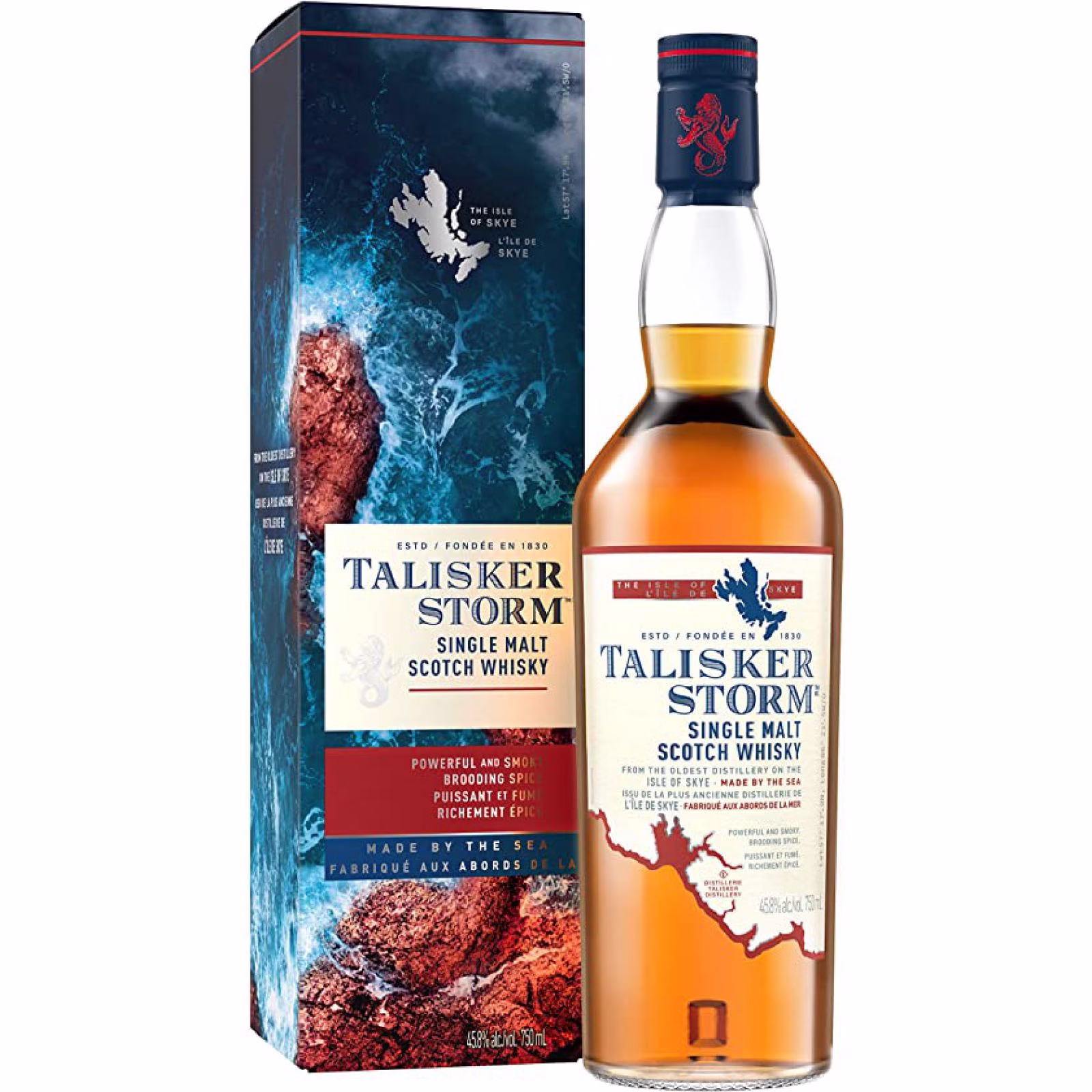 Whisky Talisker Storm single malt scotch whisky Cl.70 - fontanella shop