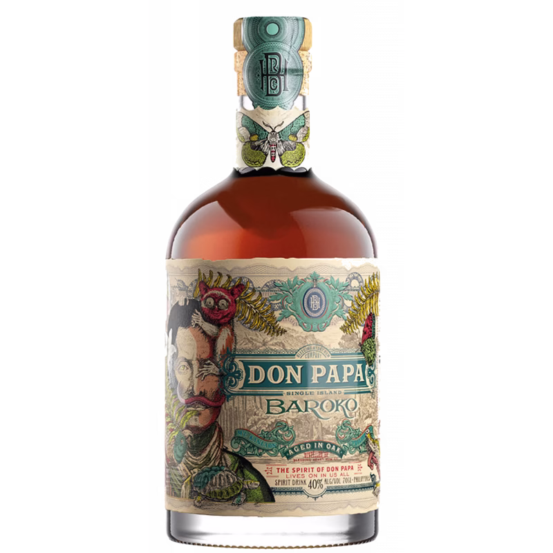 Don Papa Baroko Rum Cl.70 - fontanella shop
