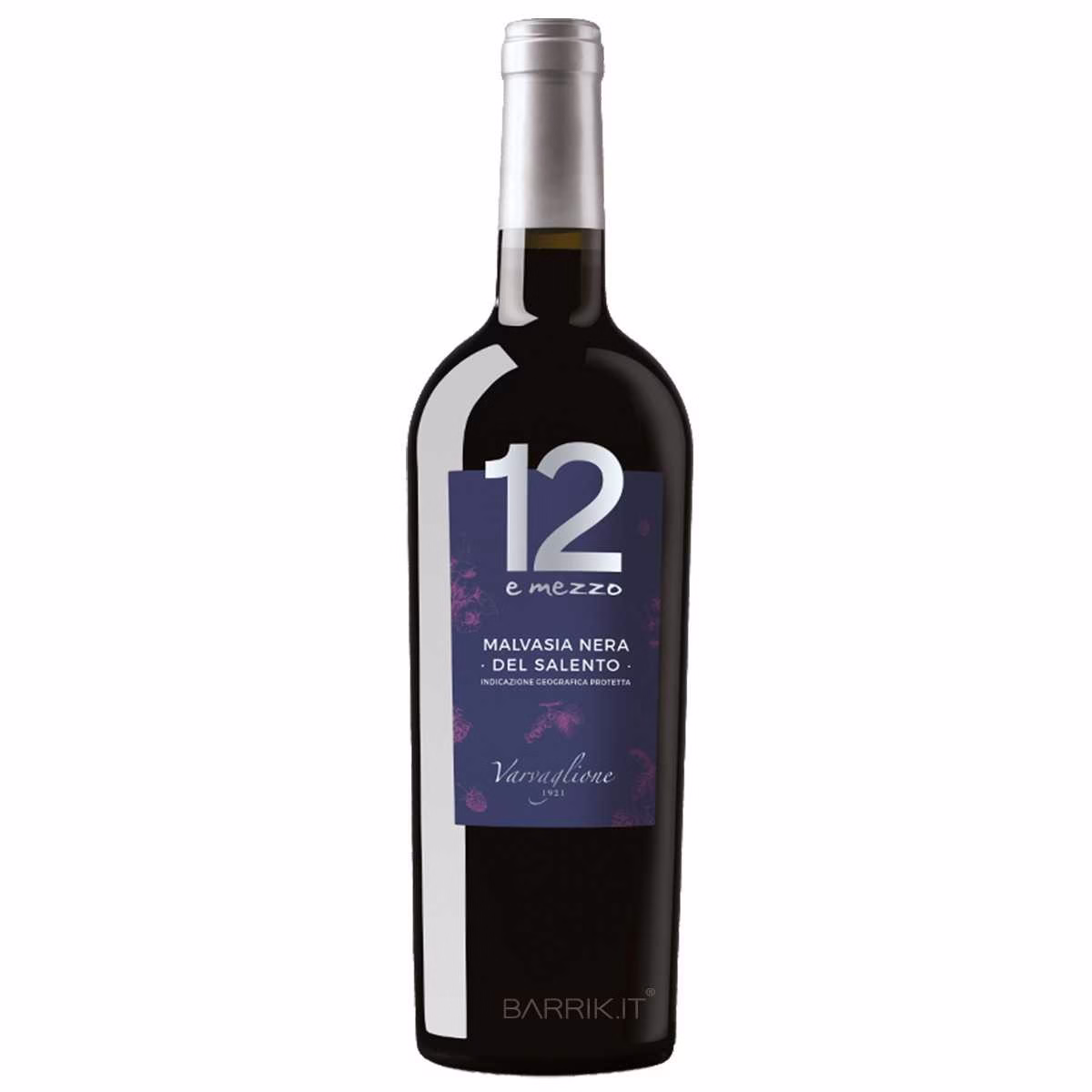 12 e Mezzo Malvasia Nera Varvaglione Cl.75 - fontanella shop