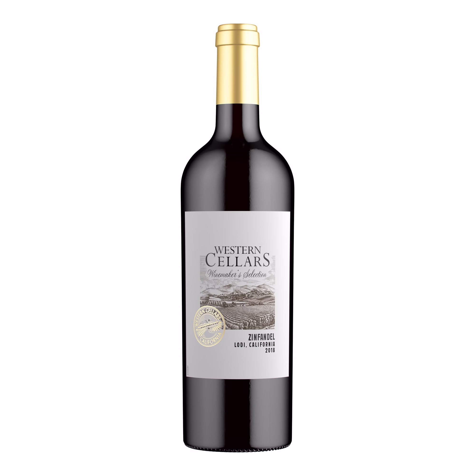 vino Zinfandel Lodi Western Cellars Cl.75 - fontanella shop