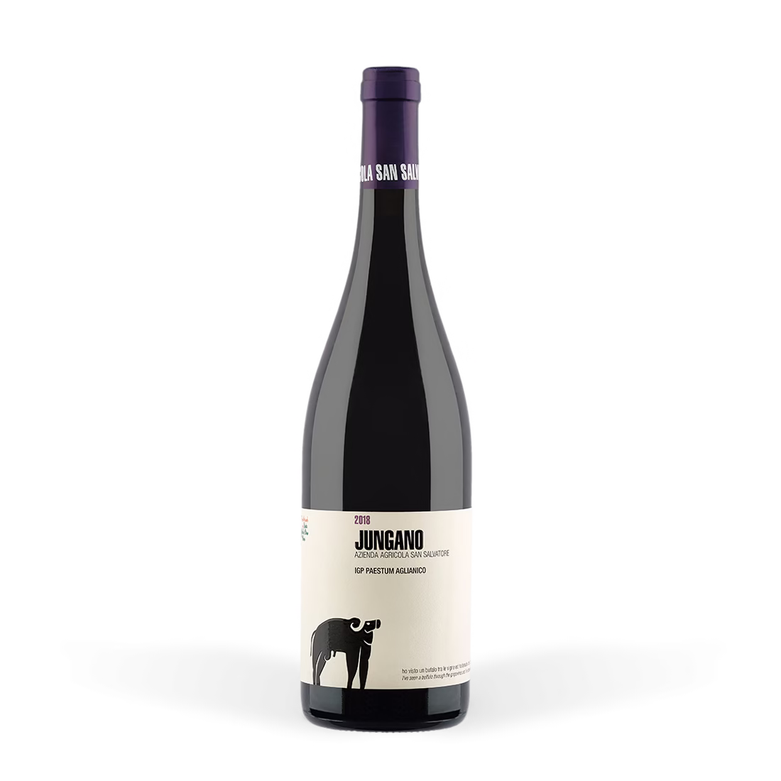 vino rosso Aglianico Jungano Paestum San Salvatore Igp Cl.75 - fontanella shop