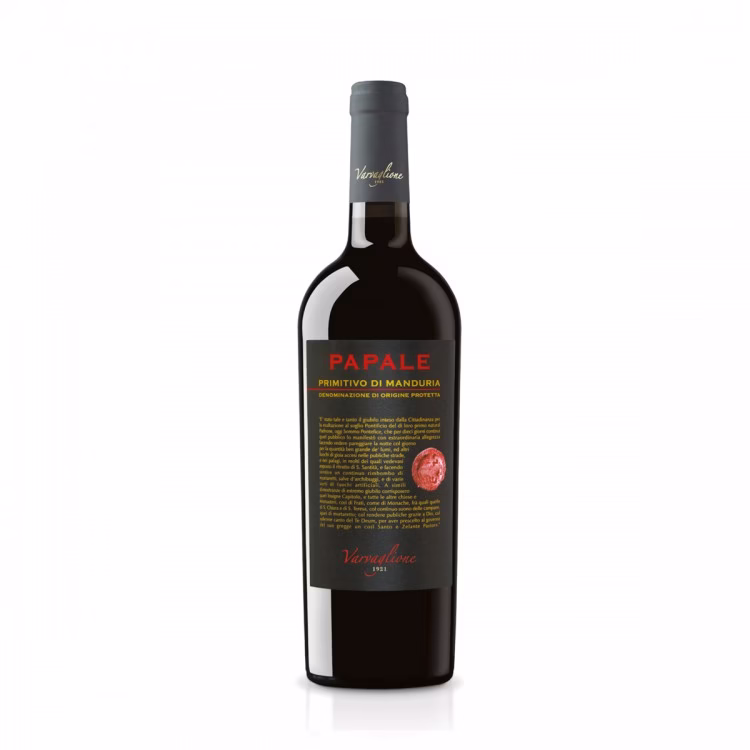 vino rosso Primitivo Di Manduria Dop Papale Varvaglione Lt.3 - fontanella shop