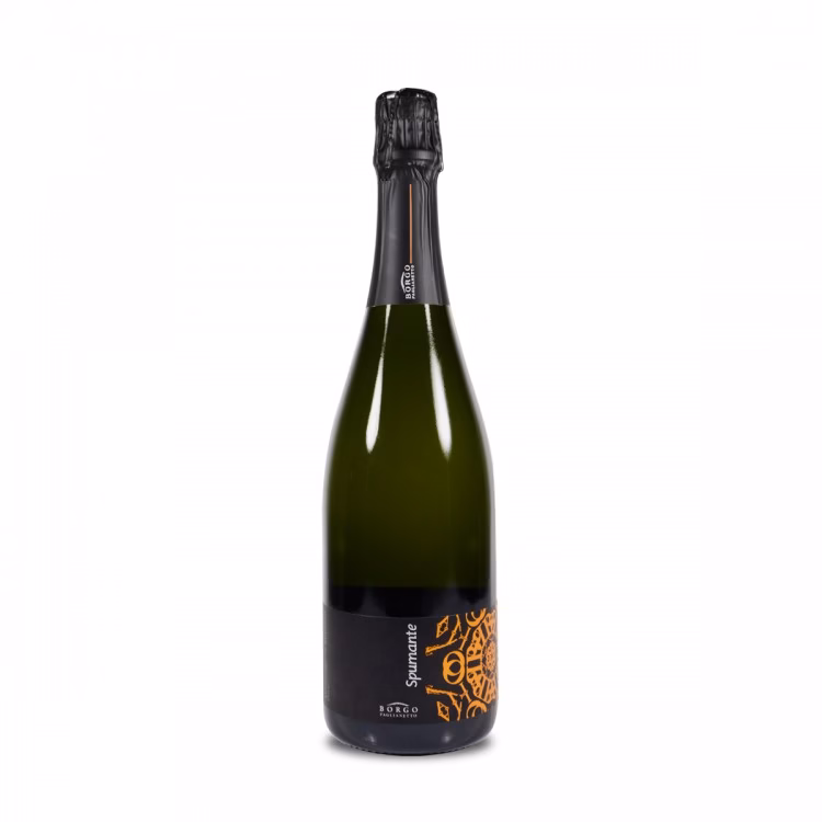 borgo paglianetto-spumante brut cl 75 metodo classico verdicchio brut-doc