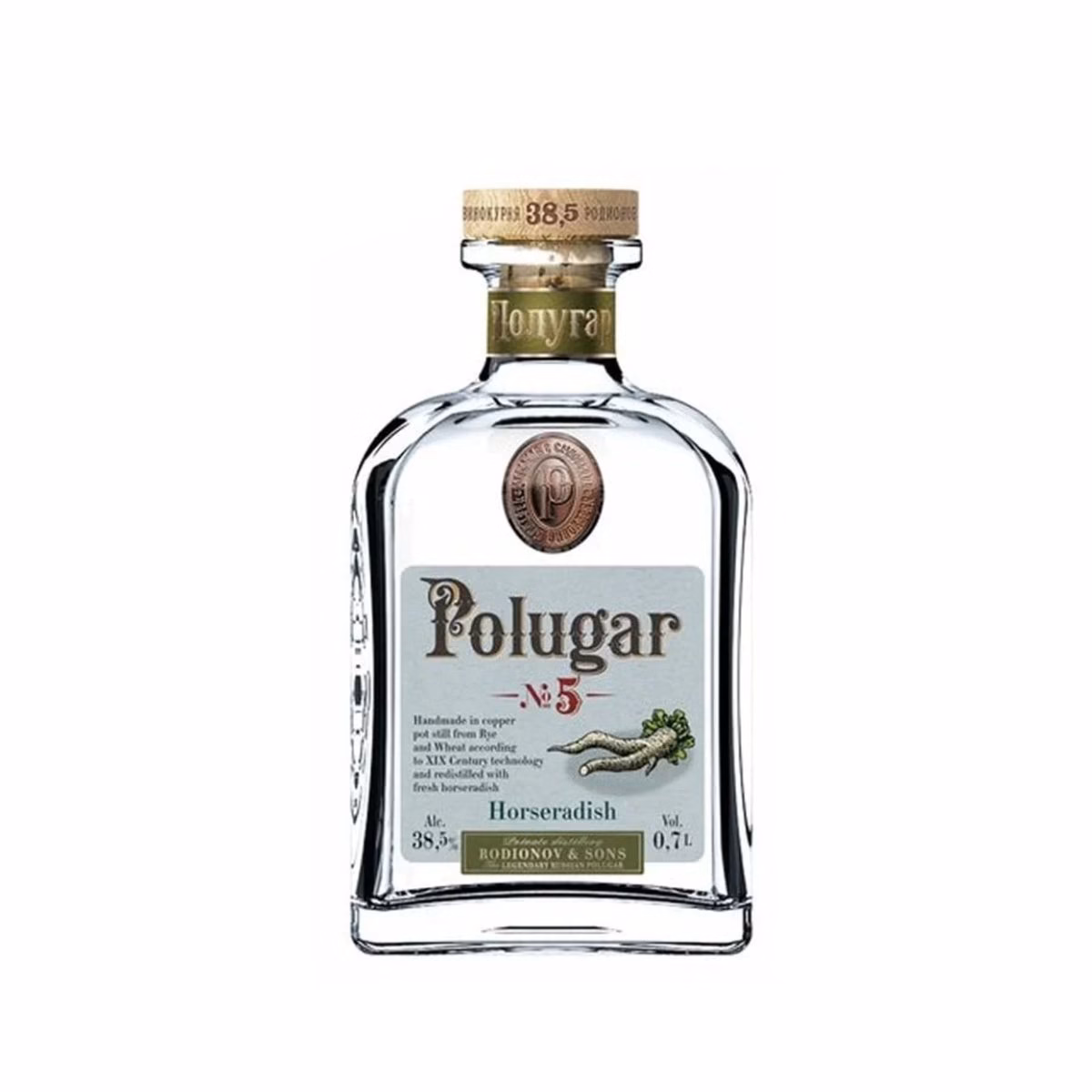 POLUGAR VODKA MIGNON HORSERADISH CL.5